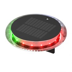 LONAKO portatīvais ūdensizturīgs navigācijas lukturis: zaļš / sarkans / balts