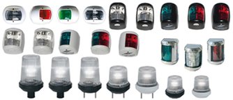 Lights for boats up to 12 meters