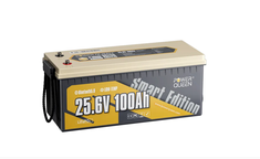 Power Queen Lifepo4 24V 100Ah Smart Solar battery with Bluetooth