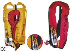 Self-inflating life jacket 150 N with automatic activation