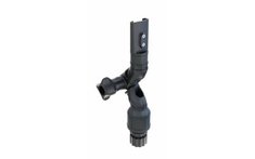 Tilt-turn holder for portable navigation lights “LONAKO”, can be used with Ex400 extension cable, black