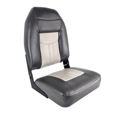 DELUXE high back chair,  Grey/Charcoal
