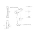 RAM® MOUNT W/ 1.5" BALLS & D LENGTH ARMS