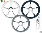5-спицевое рулевое колесо из нержавеющей стали (серый)