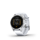 GARMIN epix™ Pro (Gen 2) – Standard Edition | 42 mm Silver with Whitestone Band