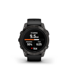 GARMIN epix™ Pro (Gen 2) – Sapphire Edition | 47 mm Carbon Grey DLC Titanium with Black Band