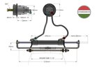 Outboard Hydraulic system for engines up to 175HP