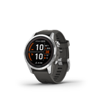 GARMIN fēnix® 7S Pro – Solar Edition Silver with Graphite Band