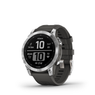 GARMIN fēnix® 7 – Standard Edition Silver with Graphite Band